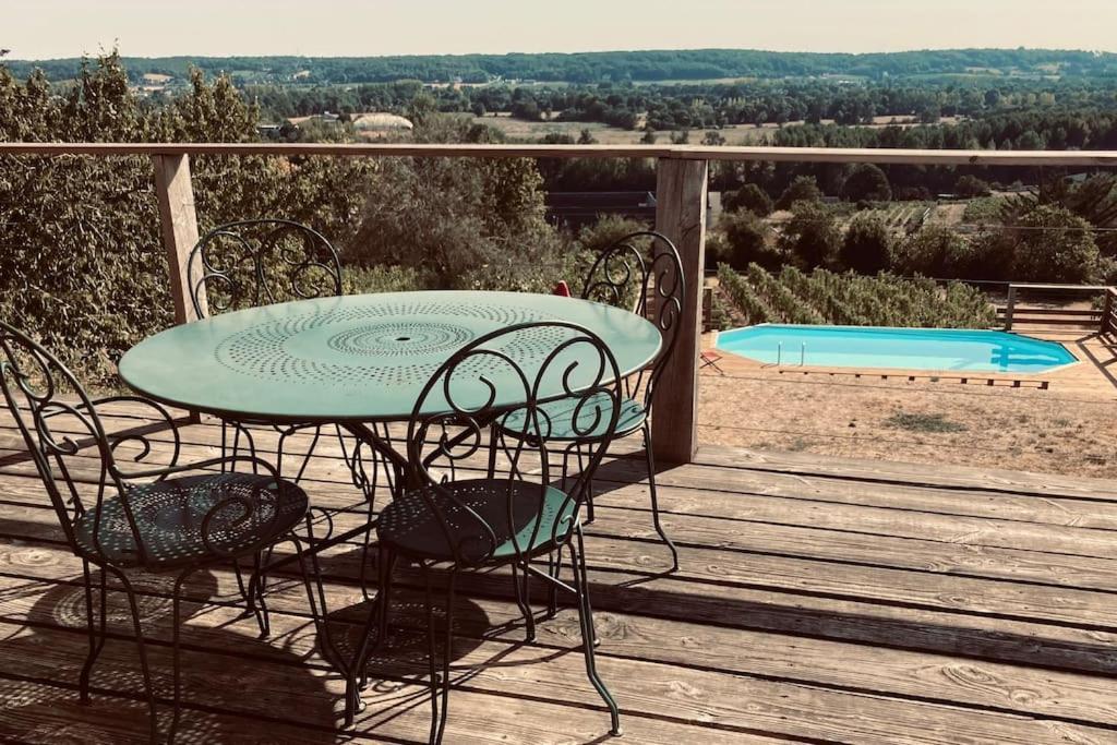 Maison Vue Panoramique Depuis Le Coteau De Chinon Exterior foto